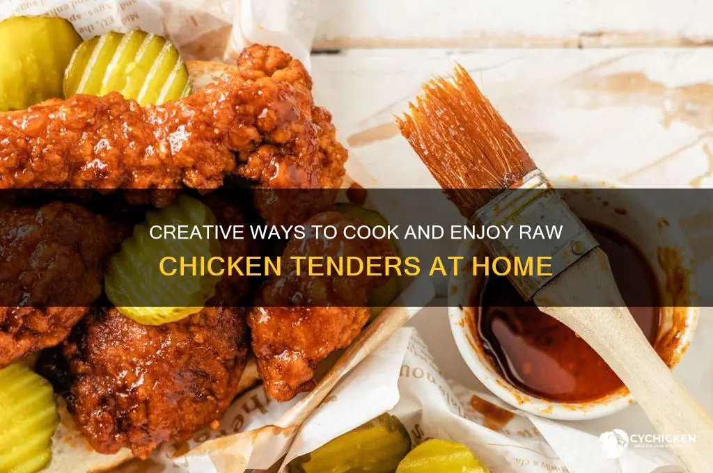 what to do with raw chicken tenders