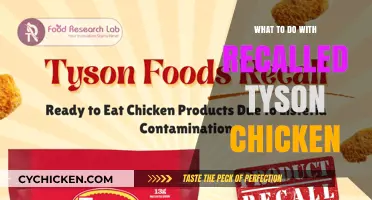Recalled Tyson Chicken: Safe Disposal and Consumer Protection Tips
