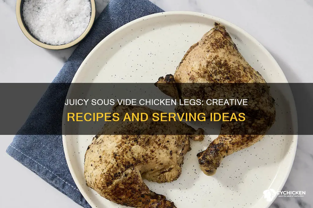 what to do with sous vide chicken legs