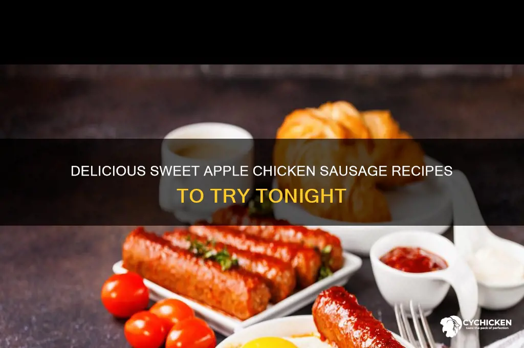 what to do with sweet apple chicken sausage