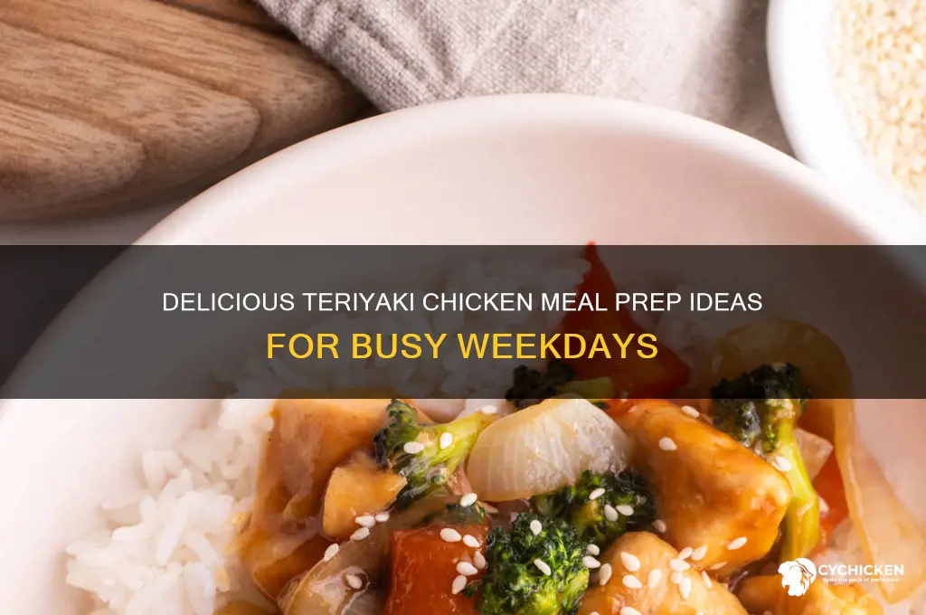 what to do with teriyaki chicken meal prep