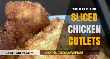 Creative Ways to Cook and Serve Thin Sliced Chicken Cutlets