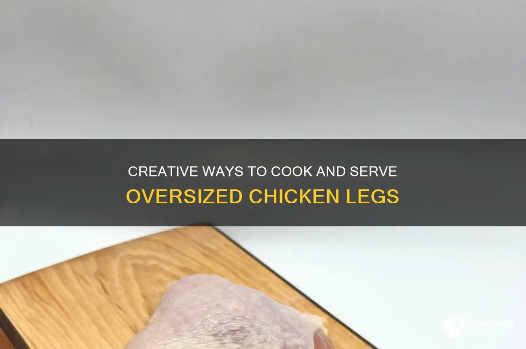 what to do with very large chicken legs