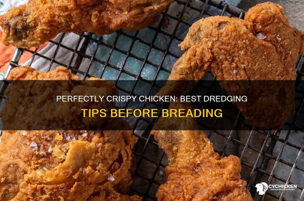 what to dredge chicken in before breading