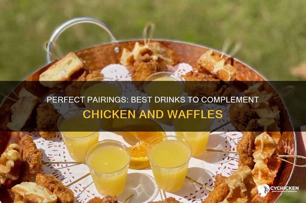 what to drink with chicken and waffles