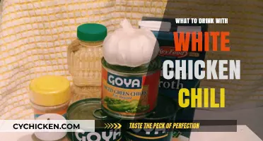 Perfect Pairings: Best Drinks to Complement White Chicken Chili
