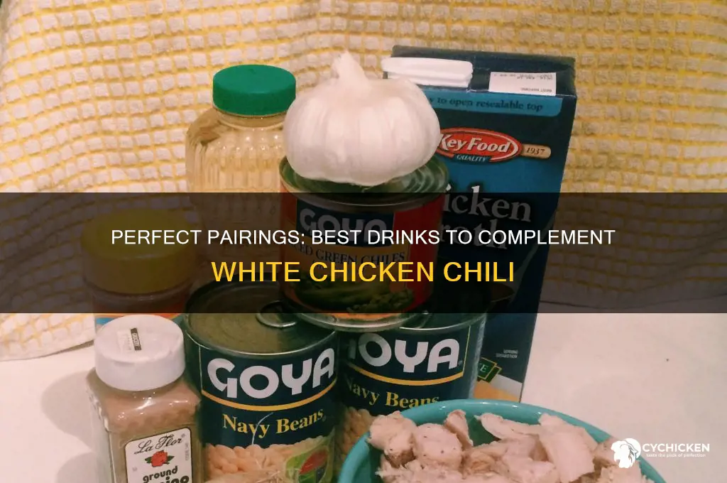 what to drink with white chicken chili