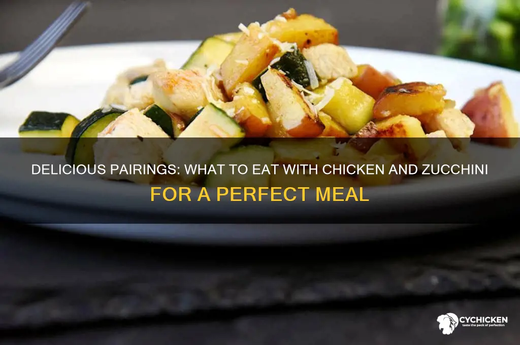 what to est with chicken and zucchini