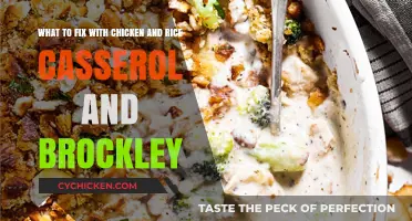 Chicken, Rice, and Broccoli: A Tasty Trio Fix