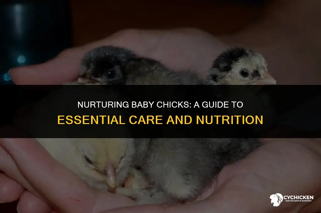what to give baby chicks to keep them healthy