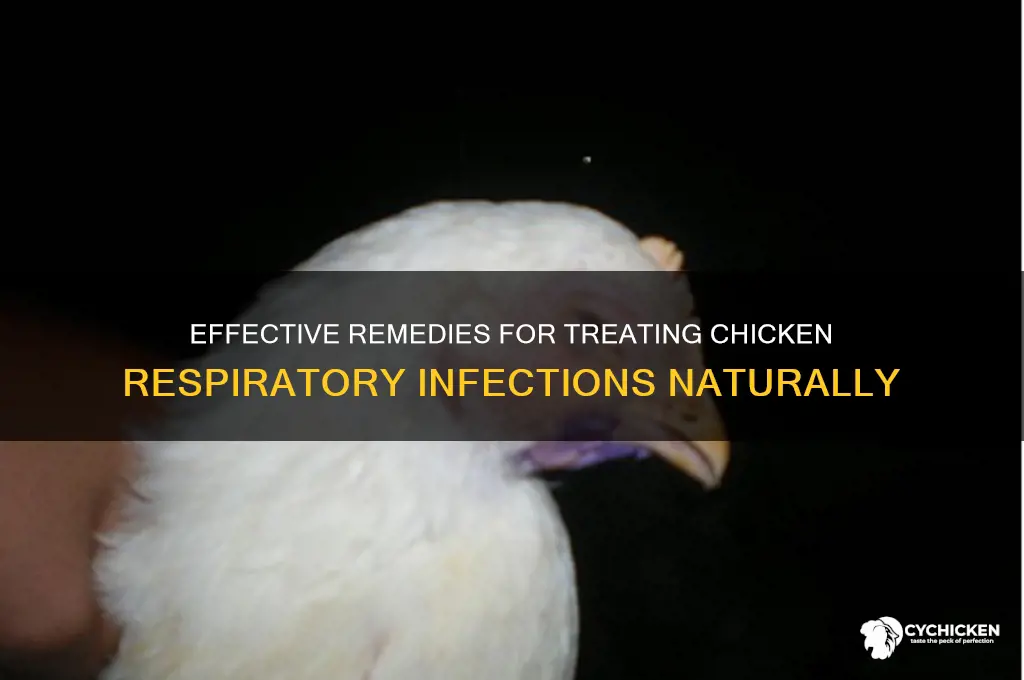 what to give chicken for respiratory infection