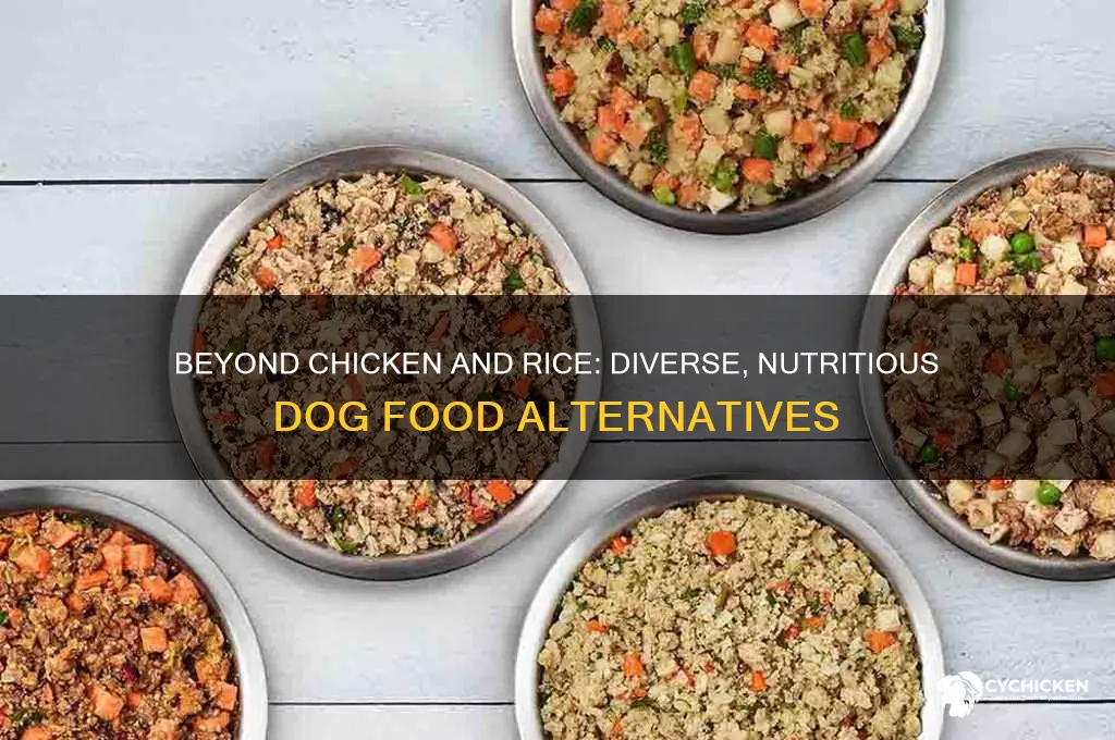 what to give dogs beside chicken and rice