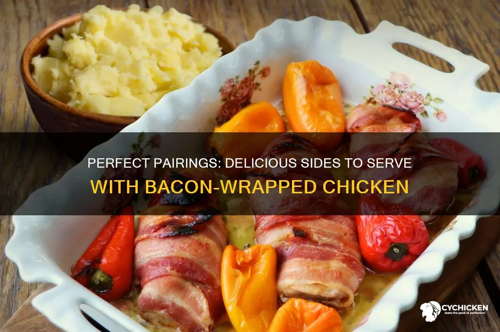 what to have with bacon wrapped chicken