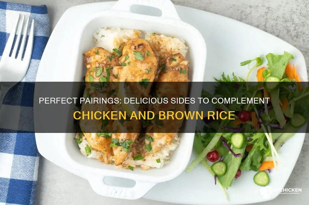 what to have with chicken and brown rice