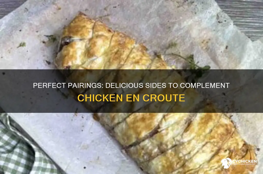 what to have with chicken en croute