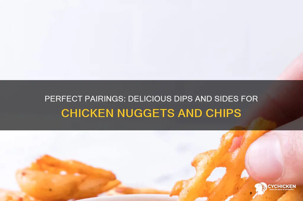 what to have with chicken nuggets and chips