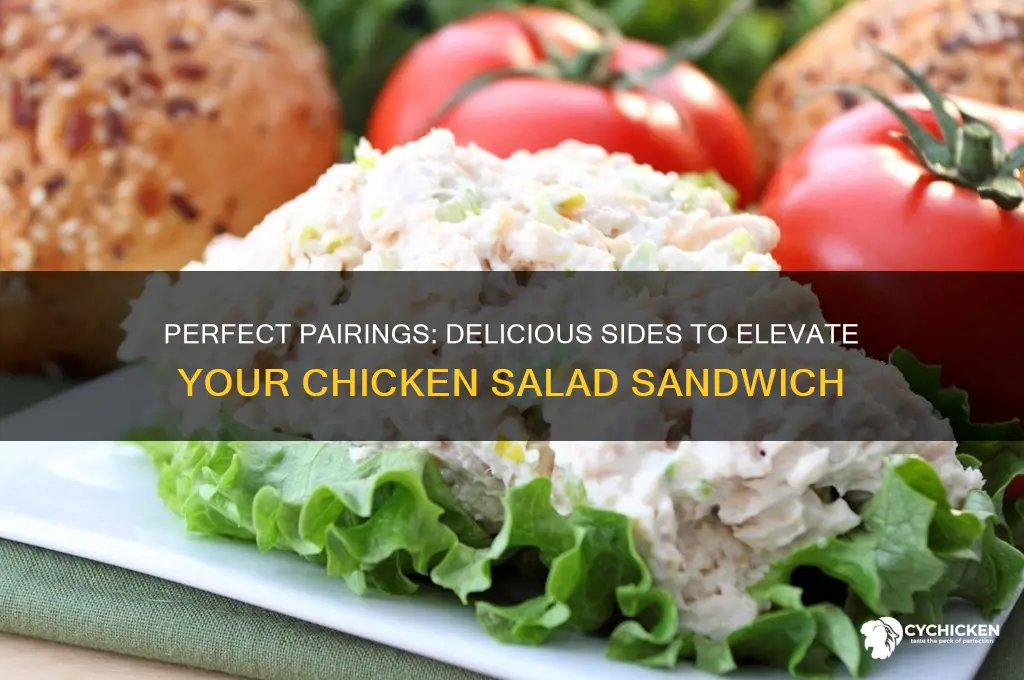 what to have with chicken salad sandwich
