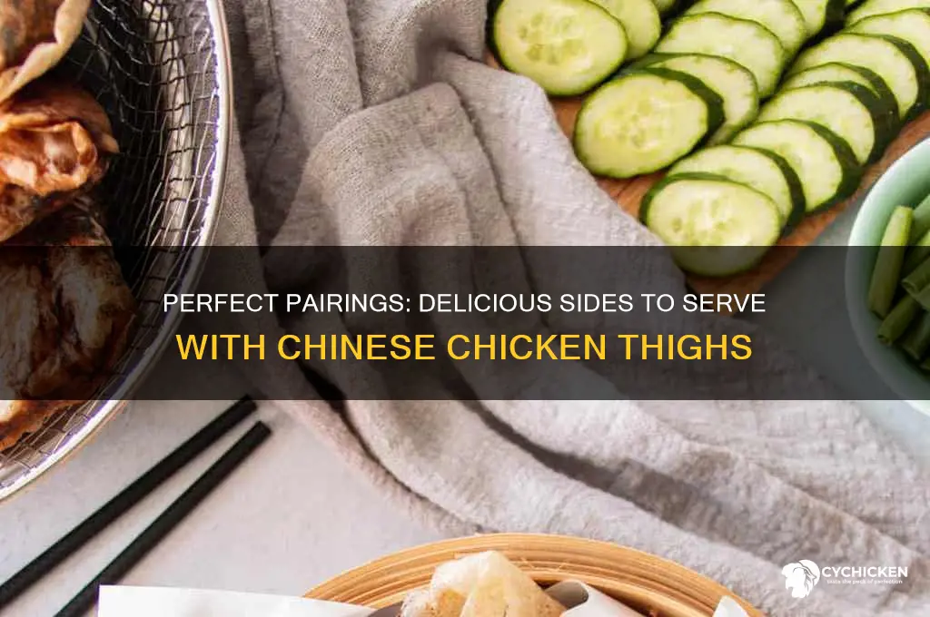 what to have with chinese chicken thighs