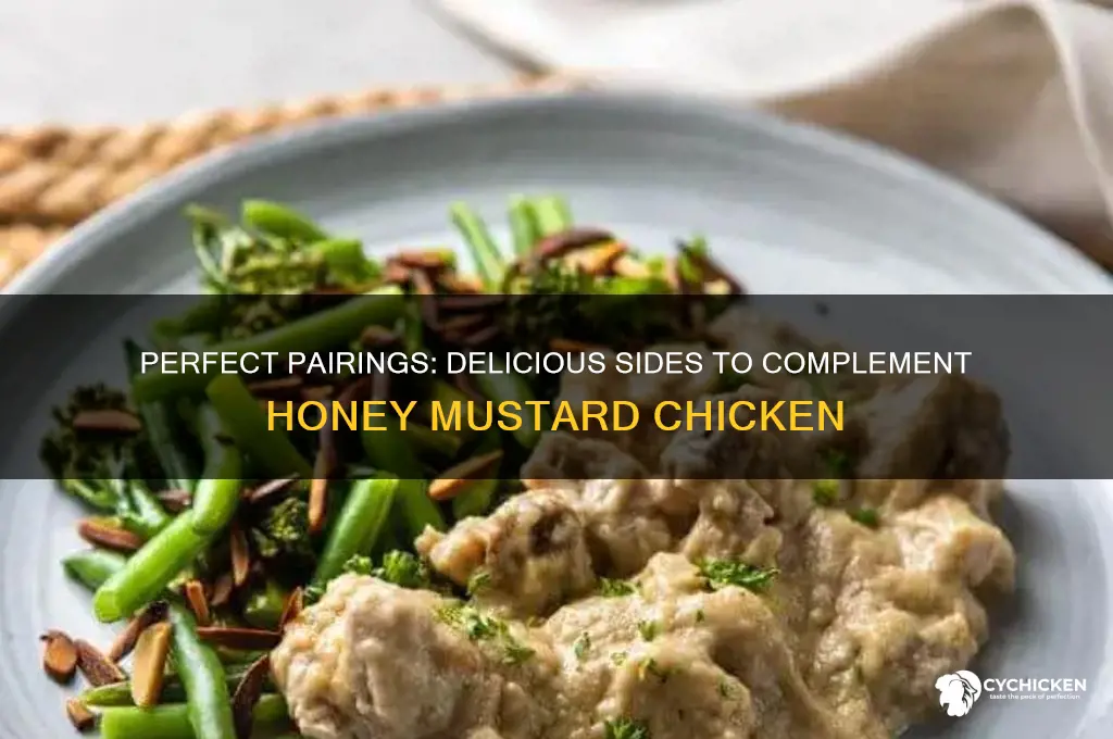 what to have with honey mustard chicken