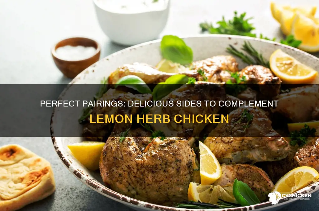 what to have with lemon and herb chicken