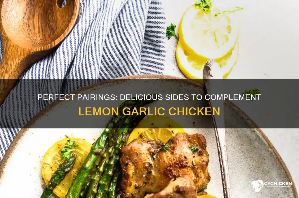 what to have with lemon garlic chicken
