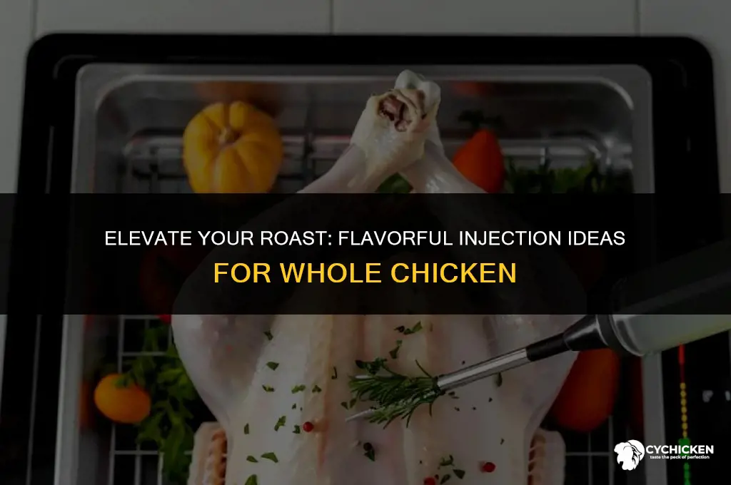 what to inject whole chicken with