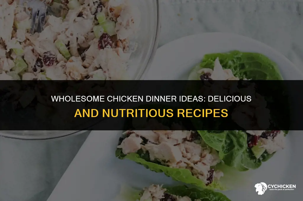 what to make for dinner with chicken healthy