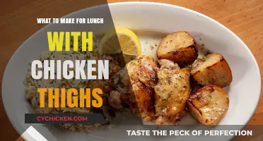 Delicious Chicken Thigh Lunch Ideas: Quick, Easy, and Flavorful Recipes