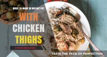Instant Pot Chicken Thigh Recipes: Quick, Easy, and Delicious Meals