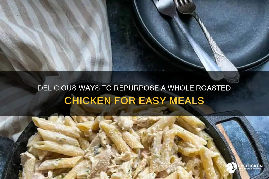 what to make with a whole roasted chicken