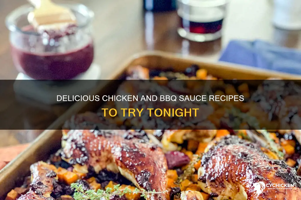 what to make with chicken and bbq sauce