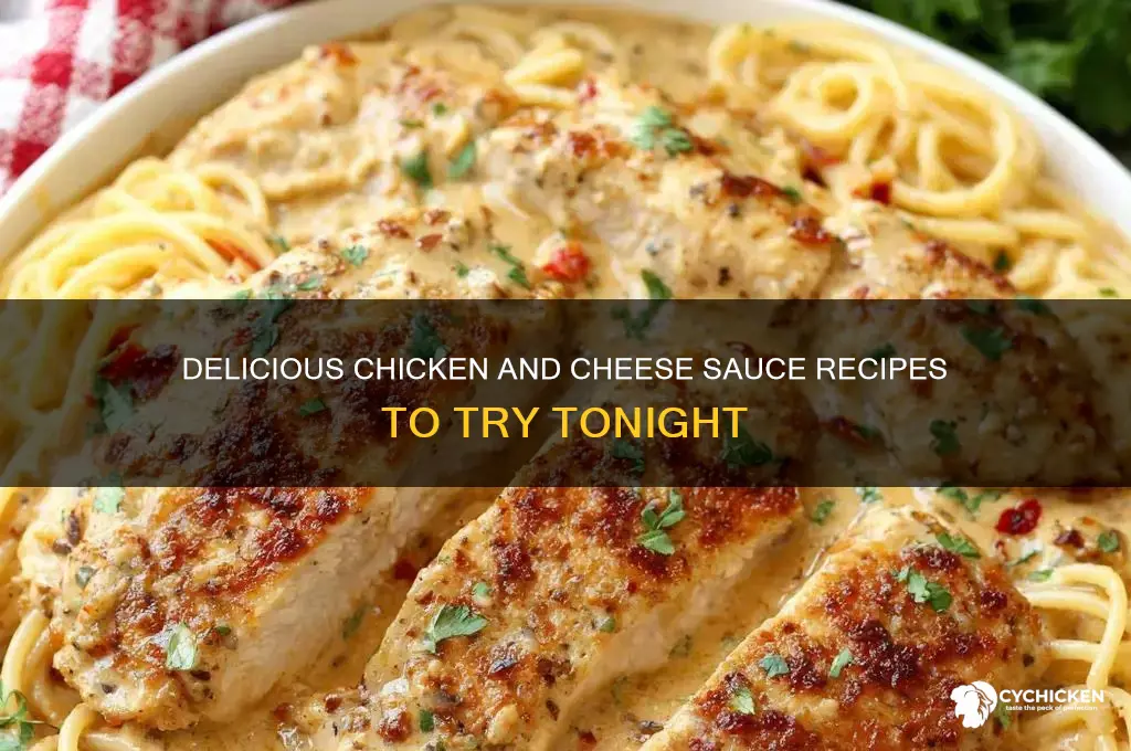 what to make with chicken and cheese sauce