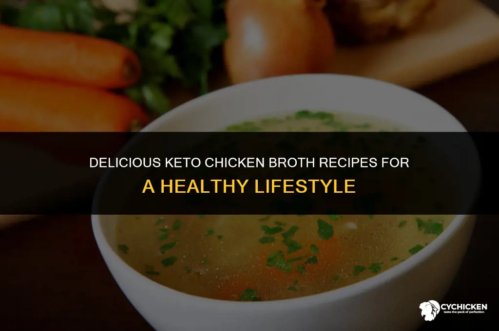 what to make with chicken broth keto
