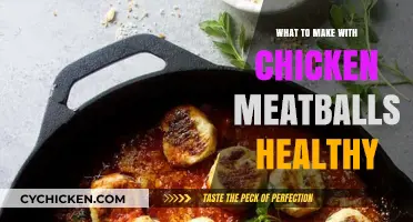 Wholesome Chicken Meatball Delights: A Healthy Twist on a Classic Favorite