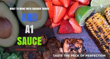 Delicious Chicken Thigh Recipes Featuring A1 Sauce for Easy Meals