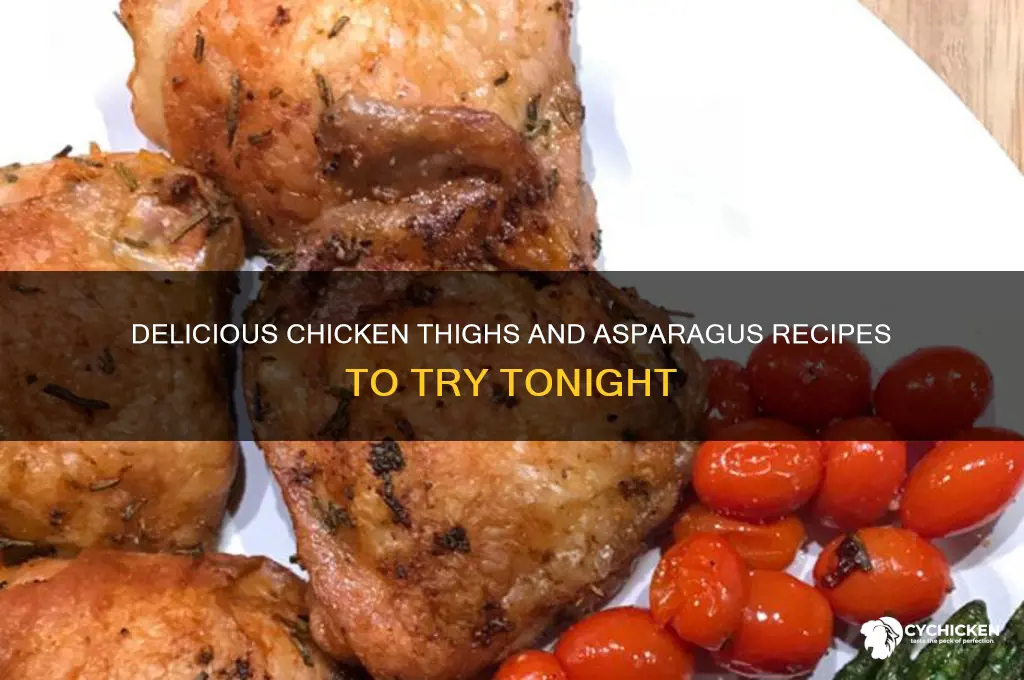 what to make with chicken thighs and asparagus
