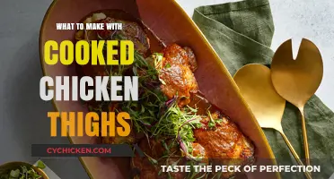 Delicious Recipes to Make with Cooked Chicken Thighs Tonight