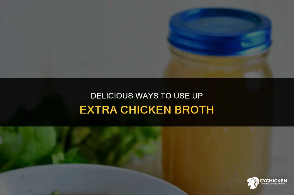 what to make with extra chicken broth