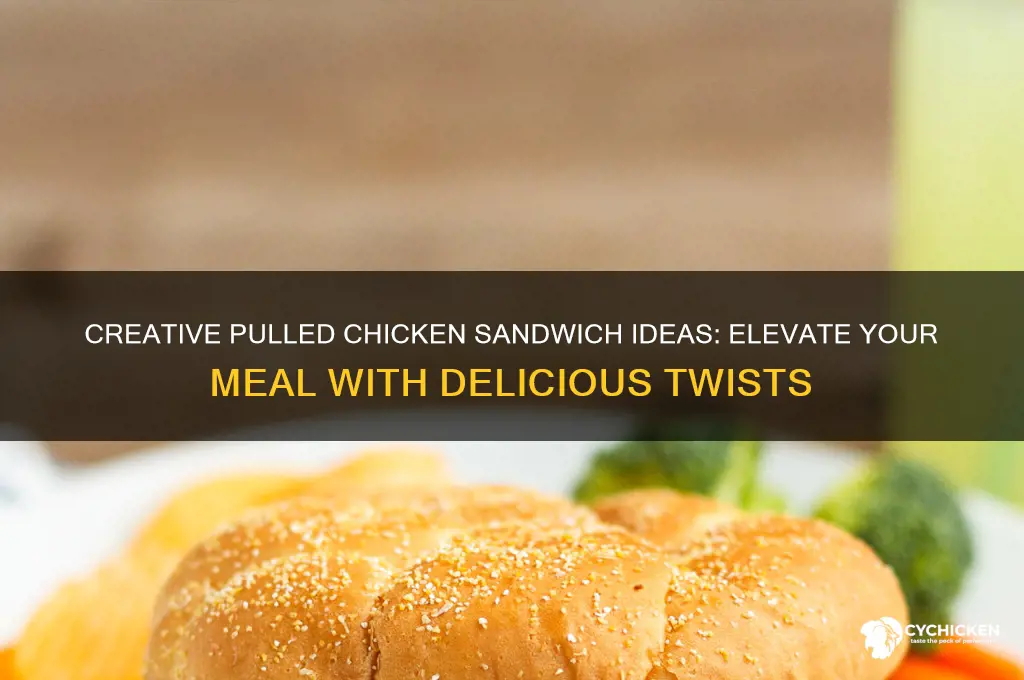 what to make with pulled chicken sandwiches