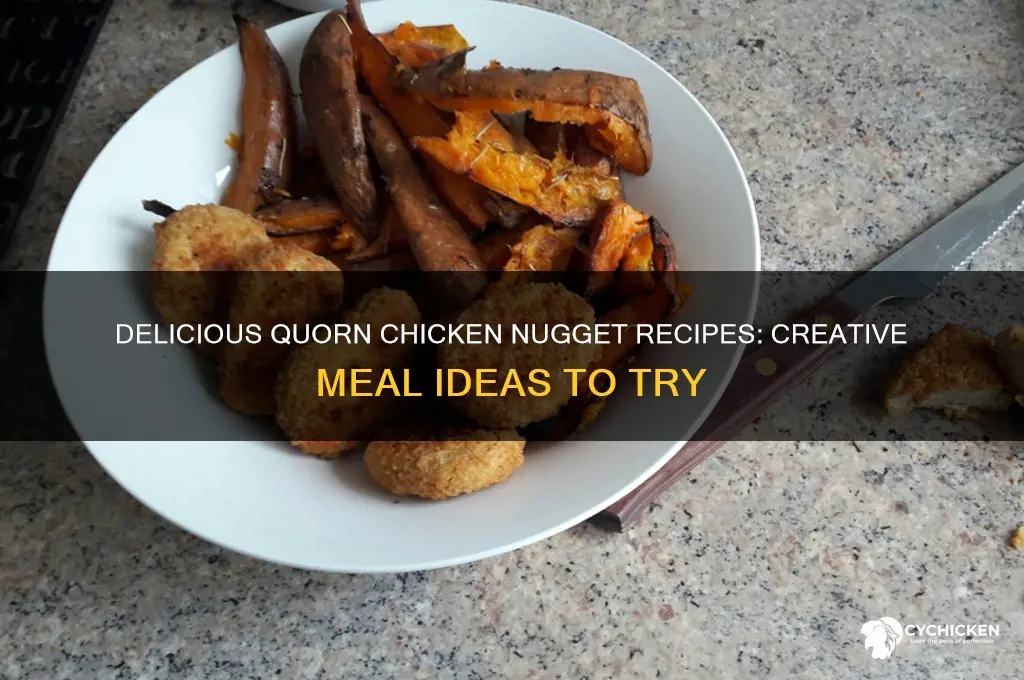 what to make with quorn chicken nuggets