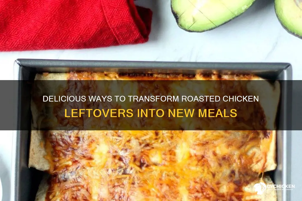 what to make with roasted chicken leftovers