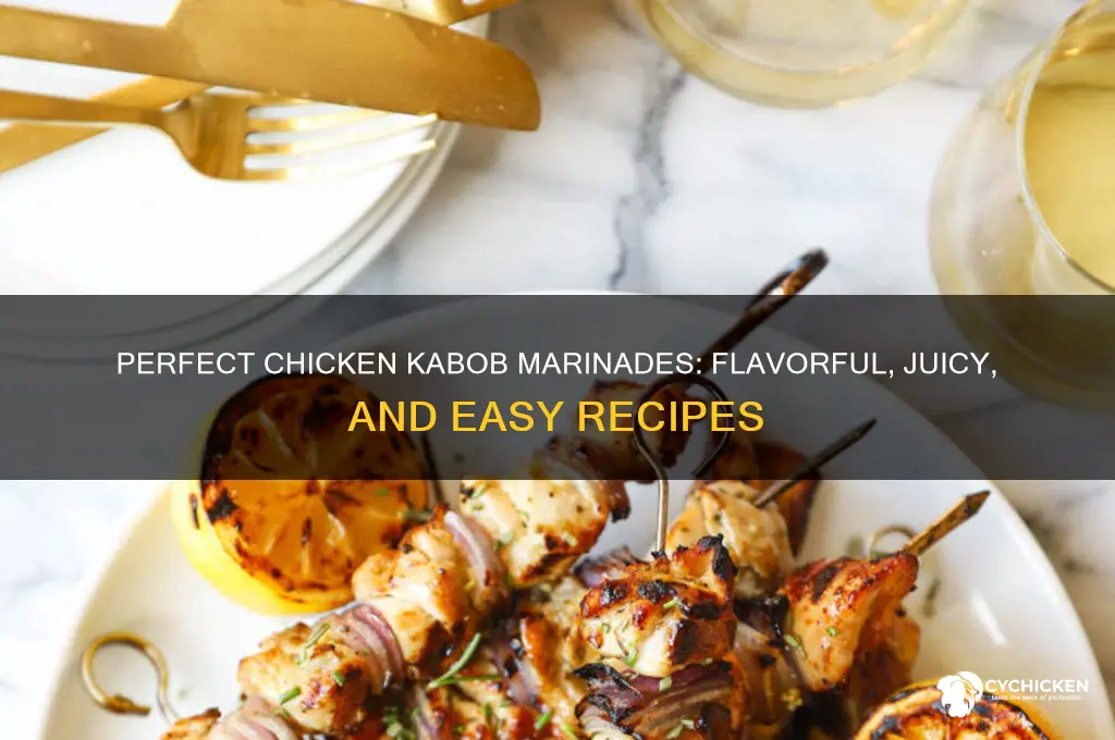 what to marinate chicken in for kabobs