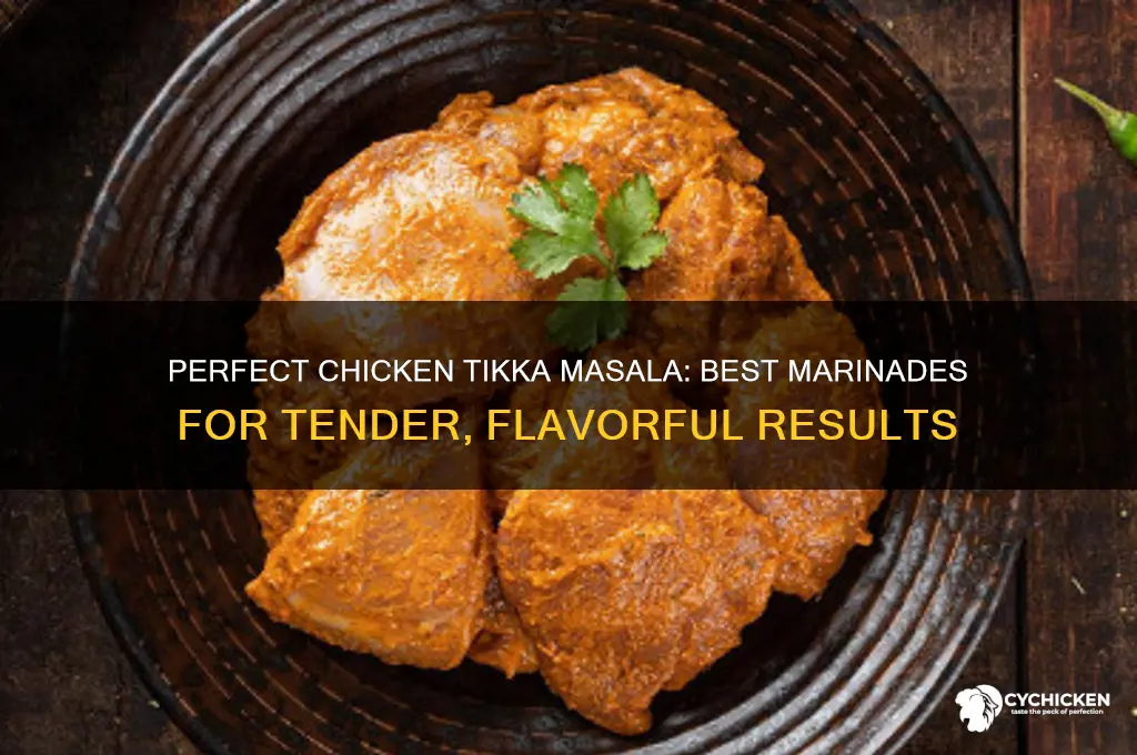 what to marinate chicken in for tikka masala