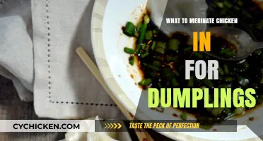 Perfect Chicken Marinade for Juicy, Flavorful Dumplings Every Time