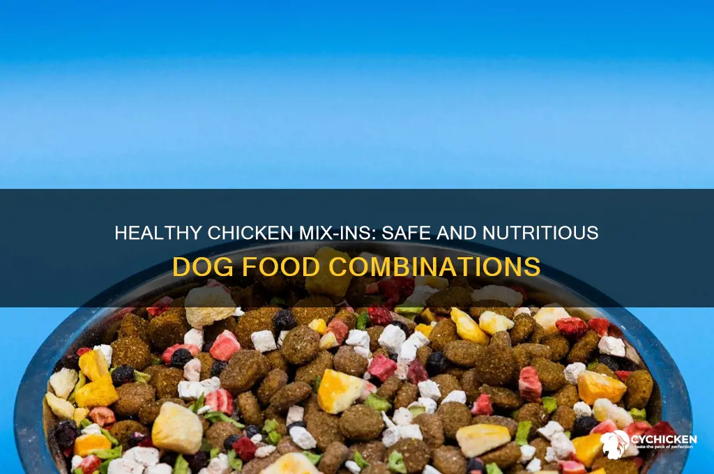 what to mix with chicken for dogs