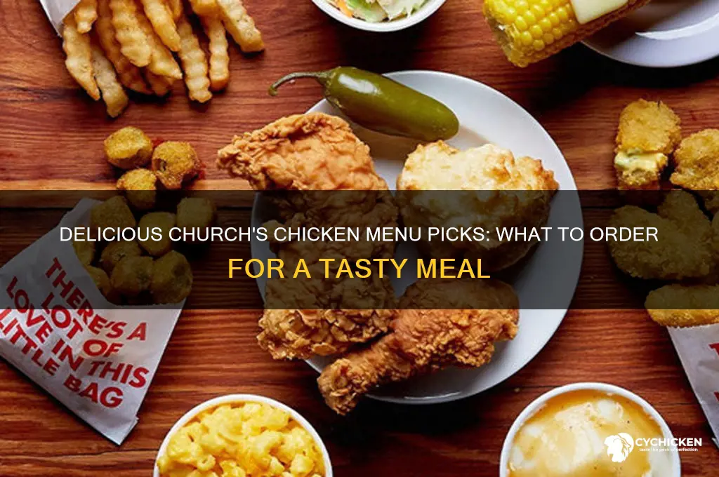 what to order at church