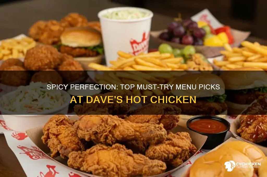 what to order at dave