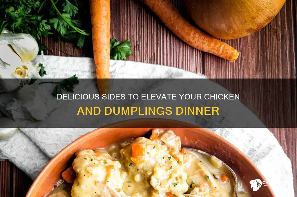what to pair with chicken and dumplings
