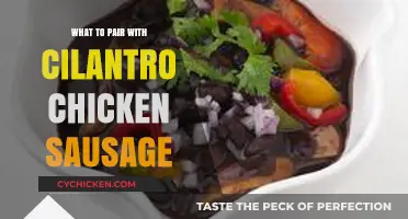 Cilantro Chicken Sausage Pairings: Delicious Sides and Flavor Combinations