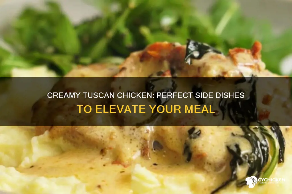 what to pair with creamy tuscan chicken